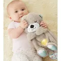 Produktbild: Fisher-Price Schlummer Otter Kuscheltier Atembewegung und Musik Babyspielzeug