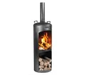 Produktbild: Terrassenofen Gartenofen Terrassenkamin Gartenkamin Stahl schwarz CookKing