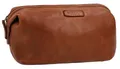 Produktbild: Gusti Kosmetiktasche Leder - Caspian Damen und Herren Waschtasche Kulturtasche Kulturbeutel Ledertasche Braun Leder