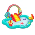 Produktbild: Bestway Aufblasbares Schwimmbad Spielplatz Disney Meerjungfrau 221x193x117cm