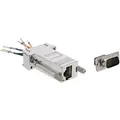 Produktbild: INLINE Adapter, 9pol Sub D Stecker an RJ45 Buchse, metallisiert