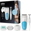 Produktbild: Braun Epilierer Silk-epil 5, 5-810 SensoSmart, mit 4 Aufsätzen, Bikinitrimmer und Beutel