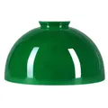 Produktbild: Glasschirm Lampenschirm rund Ø 180mm Lampenglas Ersatzglas beige, grün, weiß H-103/58mm f. E27 Grün