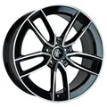 Produktbild: 1x KESKIN WHEELS KT21 ELEGANT black front polished 8.5Jx19 5x112 ET45