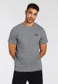 Produktbild: The North Face T-Shirt M SS SIMPLE DOME TEE (1-tlg) sportlicher Stil, mit Logodrucken, atmungsaktive Baumwollmischung