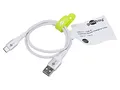 Produktbild: 74529 Kabel USB 2.0 USB A-Stecker,USB C-Stecker 0,5m weiß 0,48Gbps Goobay