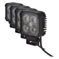 Produktbild: Hella 1GA 357 110-002 LED-Arbeitsscheinwerfer - Valuefit TS1700-12/24V - eckig - 1700lm - Anbau/geschraubt - Nahfeldausleuchtung - Kabel: 800mm - Stecker: offene Kabelenden, 4er Packung