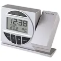 Produktbild: Technoline Radio Controlled Alarm Clock with Projection, Silber, AAA, 8760 h, 123 x 42 x 91 mm