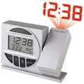 Produktbild: Technoline Funkwecker WT-590 | digitale Tischuhr | Uhrzeitprojektion | Temperaturanzeige | Weckfunktion | grau