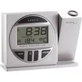 Produktbild: Technoline WT-590 - Funkwecker - digital - mit Projektion LCD Backlight - silber