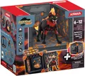 Produktbild: Schleich® Spielfigur ELDRADOR® CREATURES, BattleCave Lavahyäne (42674)