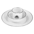 Produktbild: Robens Tongass Geschirrset 3-tlg Emaille Camping Outdoor