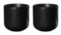 Produktbild: ASA coppatea 2er Set Teebecher kuro Porzellan 0,2 l, Schwarz