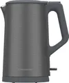 Produktbild: Wasserkocher Grundig WK 7340 Edelstahl 1,5L Dark Inox 2150W 360° Sockel