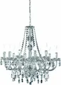 Produktbild: Trio international Kronleuchter Deckenlampe Lampe E14 Perdita 10flammig chrom