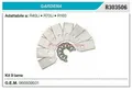 Produktbild: Kit 9 Klingen Für GARDENA Roboter R40Li R70Li R160 R303506