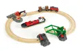 Produktbild: BRIO® Spielzeugeisenbahn-Set Brio World Eisenbahn Set Container Hafen Set 16 Teile 33061
