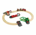 Produktbild: BRIO® Spielzeug-Eisenbahn Container Hafen Set 16-tlg.
