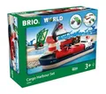 Produktbild: Brio World Eisenbahn Set Container Hafen Set 16 Teile 33061