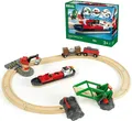 Produktbild: BRIO 33061 - CONTAINER & HAFEN SET - SCHIFF - FAHRZEUGE # NEU OVP