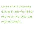 Produktbild: Lenovo TP X12 Detachable G2 Ultra 5 134U vPro 16/512 FHD 4G W11P 21LK001LGE (019