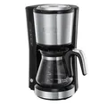 Produktbild: 24210-56 Compact Home 5 Tassen Filterkaffeemaschine 0,6 l (Schwarz, Edelstahl)
