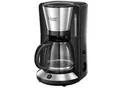 Produktbild: Russell Hobbs Filterkaffeemaschine Kaffeemaschine, Schwarz, Edelstahl, Kunststoff, 0,625 L,625 ml, 20x31x19 cm, Grüner Punkt, Betriebskontrollleuchte, Warmhalteplatte, Tropfsicherung, rutschfester Stand, Küchengeräte, Kaffeemaschinen & Zubehör