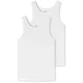 Produktbild: uncover by SCHIESSER Unterhemd Uncover Cotton (2er Pack) Rundhals, elastisch, Cotton-Mix, Multipack weiß M