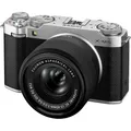 Produktbild: Fujifilm X-M5 Silber + XC15-45MM F3.5-5.6 OIS, offizielle Fujifilm-Garantie für