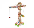 Produktbild: Eichhorn Constructor Kran, vielseitiges Holzspielzeug, 170 Bauteile, 5 Vers