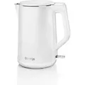Produktbild: Gorenje  Wasserkocher  K15dww  Elektrisch  2200 W  1,5 L  Kunststoff + Metall  360° Drehbarer Sockel  Weiß