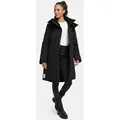 Produktbild: Marikoo Winterjacke Anoukaa langer Parka mit abnehmbarer Kapuze schwarz S (36)