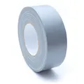 Produktbild: Gaffer Tape 50m x 50mm PROFI Gewebe Klebeband Bühnentape SILBER Gaffa Stagetape