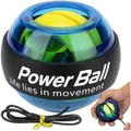 Produktbild: KRUMAD Powerball Gyro Ball Handtrainer LED 8000rpm Unterarm Trainer