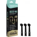 Produktbild: happybrush HAR2AB Happybrush ECO R2 - Aufsteckbürsten - Ersatzbürsten - schwarz