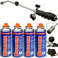 Produktbild: DeubaXXL DE Unkrautbrenner + 4 Butangaskartuschen 990532