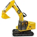 Produktbild: Bruder 02483 - Katze Crawler-Excavator - Maßstab 1:16 - Baustelle, Baustellenfahrzeug, Rückgrabenlader, Baustellenarbeiter, bworld, Baustellenmaschine