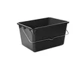 Produktbild: Farbeimer ohne Deckel - schwarz - 5er Pack - Malereimer - Streicheimer - Kunststoffeimer (8 Liter)