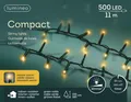 Produktbild: Lumineo Lichterkette Compact 500 LED 11 m klassisch warm, grünes Kabel
