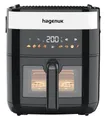 Produktbild: Hagenuk Heißluftfritteuse 2in1 mit Grillplatte, 2000 W, Heißluftfritteuse und Grill in Einem Gerät
