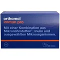 Produktbild: Orthomol Immun pro - Nahrungsergänzungsmittel mit Mikronährstoffen, Inulin und ausgewählten Mikroorganismen - Granulat/Kapsel, 30 St. Tagesporti...