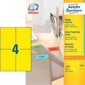Produktbild: Avery Zweckform Etiketten 3459, 105 x 148 mm, 400 Stück, gelb 591257