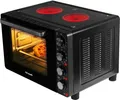 Produktbild: HANSEATIC Multiofen 28 Liter Garraum 2 Kochfelder Spieß Grill HMO287BKB B-Ware
