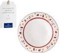 Produktbild: Villeroy & Boch – Toy's Delight Specials Suppenteller Bunt, Spülmaschinenfest, Mikrowellensicher, Tiefer Teller Für Suppen, Salate Oder Pasta, Weihnachtsgeschirr, Nudelteller Tief, Premium Porzellan