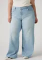 Produktbild: Levi's® Plus Weite Jeans PL 318 SHAPING WIDE LEG im Five-Pocket Style