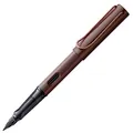 Produktbild: Lamy Lx Füller marron – PVD-veredelte Feder & ergonomischer Griff – eloxiertes Aluminiumgehäuse – Strichbreite M – inkl. Tintenpatrone T 10 blau & Metalletui – für Rechtshänder