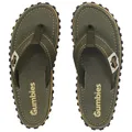 Produktbild: Gumbies Classic - Flip Flops aus recycelten Materialien - robuste Sohle aus wiederverwerteten Autoreifen, ergonomisches Fußbett - Khaki, 42