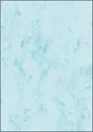 Produktbild: Sigel Designpapier Designpapier Marmor A4 200g/qm blau VE=50 Blatt