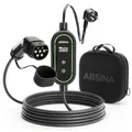 Produktbild: ABSINA EV-Ladekabel Typ 2 - Schuko 3,7 kW