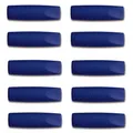 Produktbild: 10 x FABER-CASTELL Grip 2001 Radiergummi Kappe Bleistift Bleischutz Farbe Blau